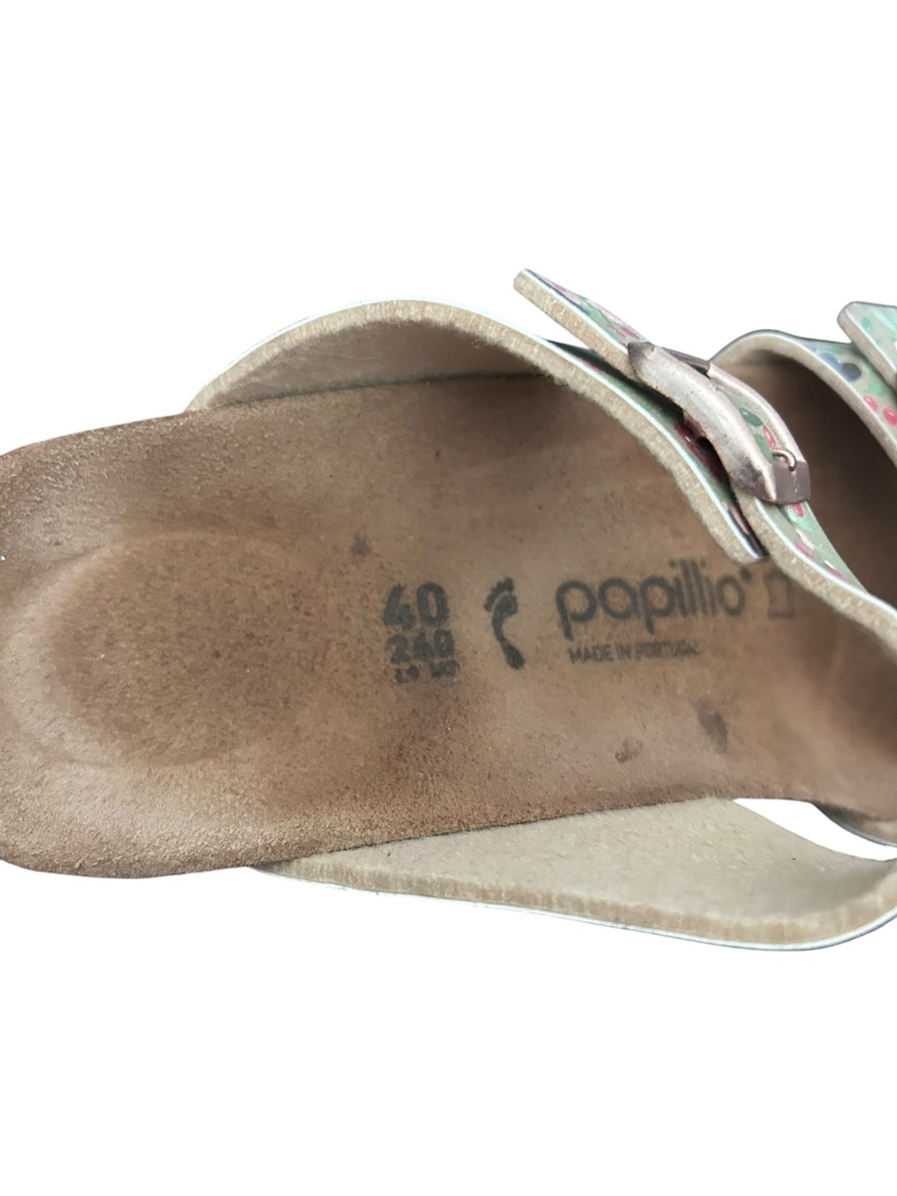 Birkenstock Papillio Floral Platform Sandals Size 40 - Picture 13 of 13